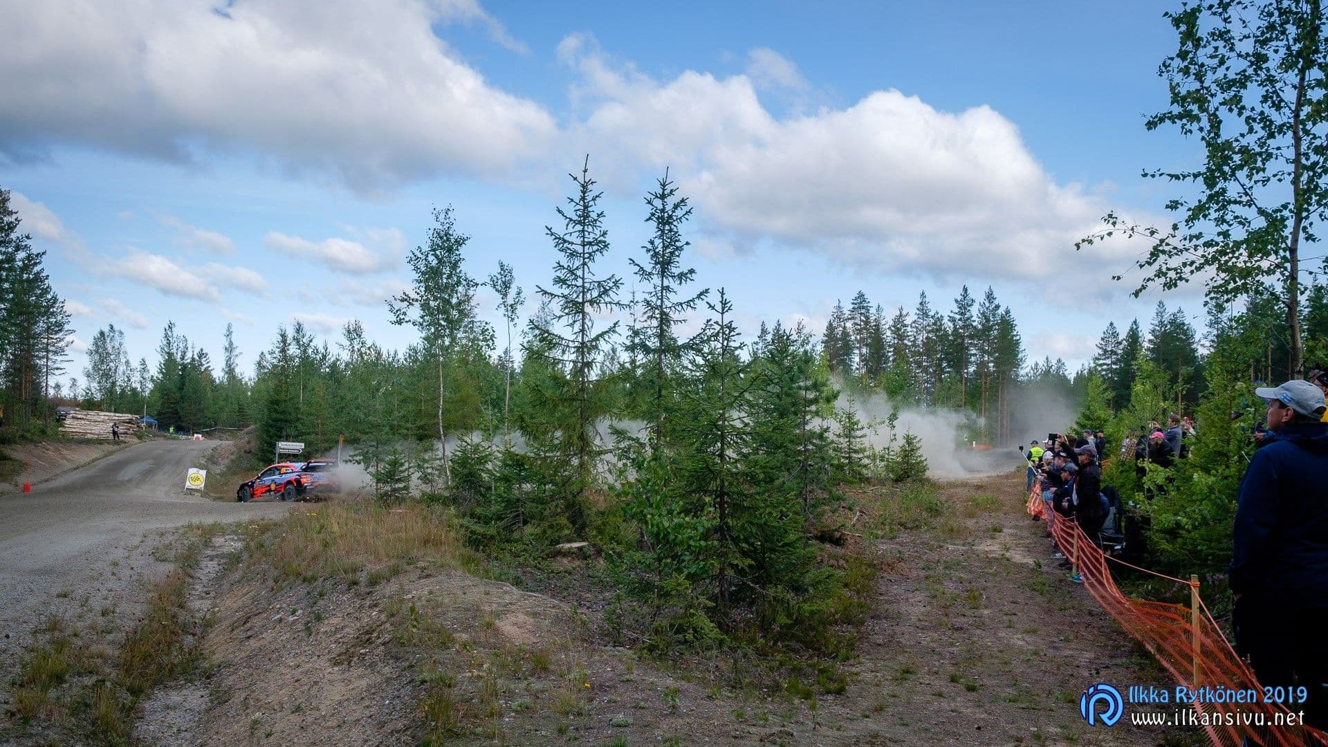 Neste Rally Finland 2019: SS 3 Moksi 1, photograph 6