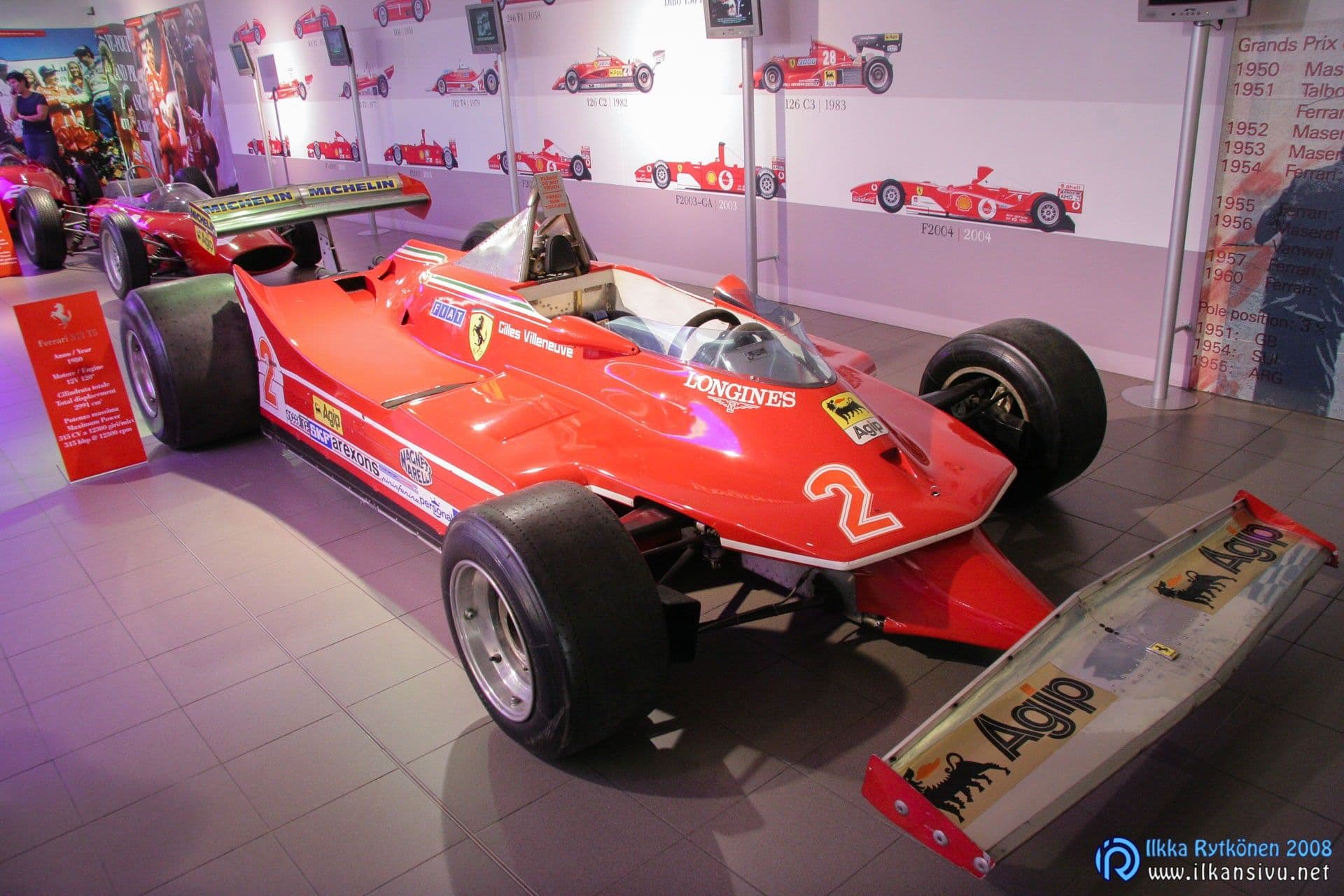 Ferrari 312 T5, 1980, 2991cc V12