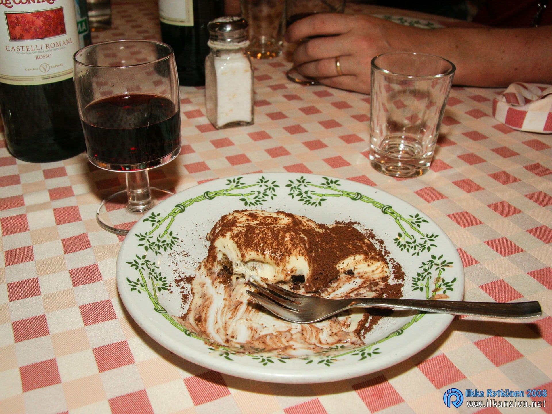 Ristorante Da Sas, jälkiruoka