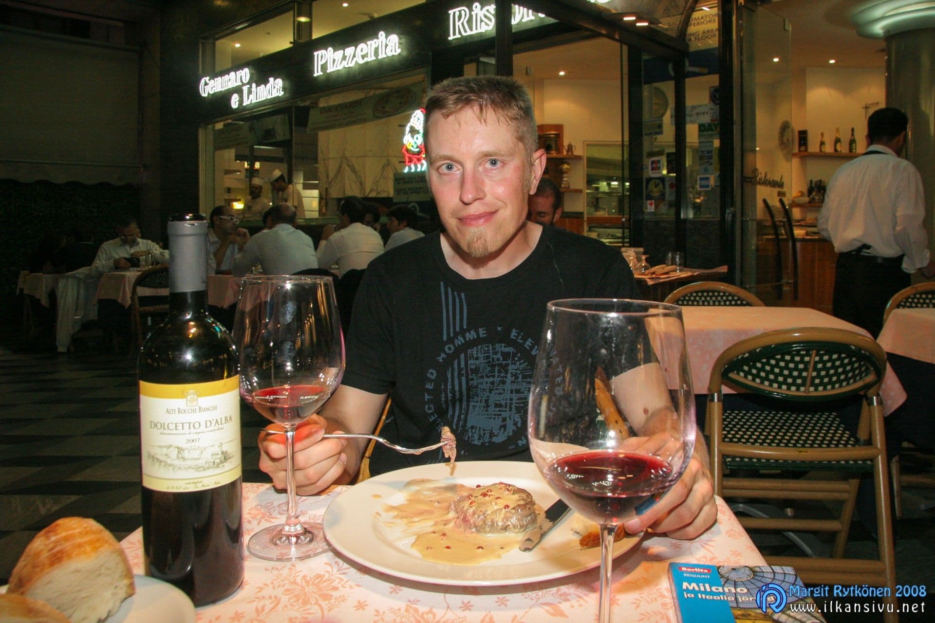 Ristorante Ciardi ja pippuripihvi