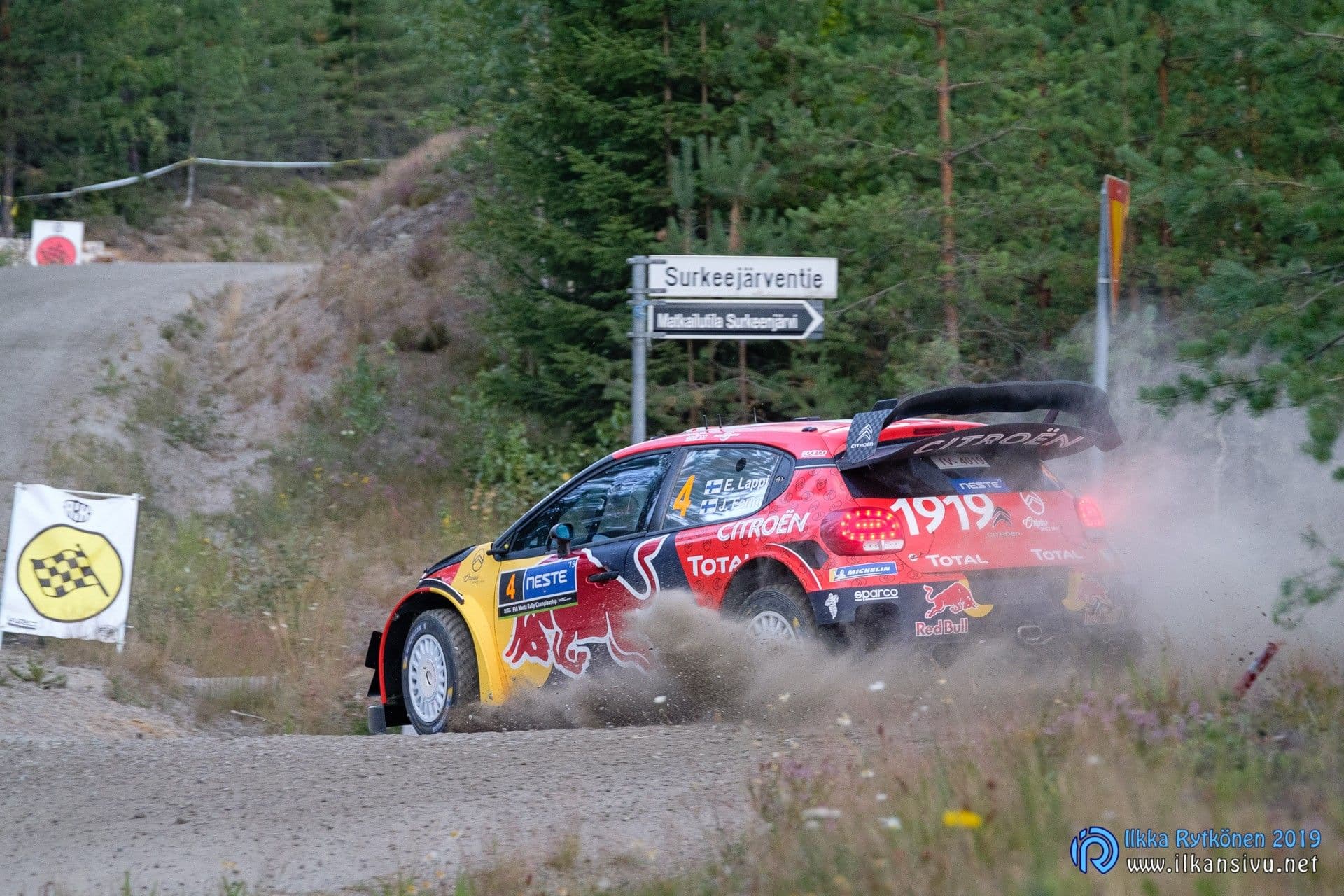 Neste Rally Finland 2019: SS 3 Moksi 1, photograph 7