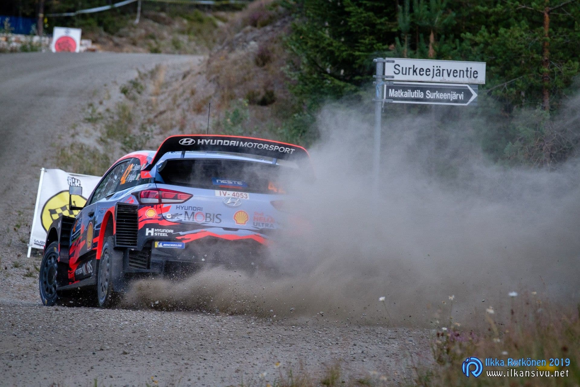 Neste Rally Finland 2019: SS 3 Moksi 1, photograph 10
