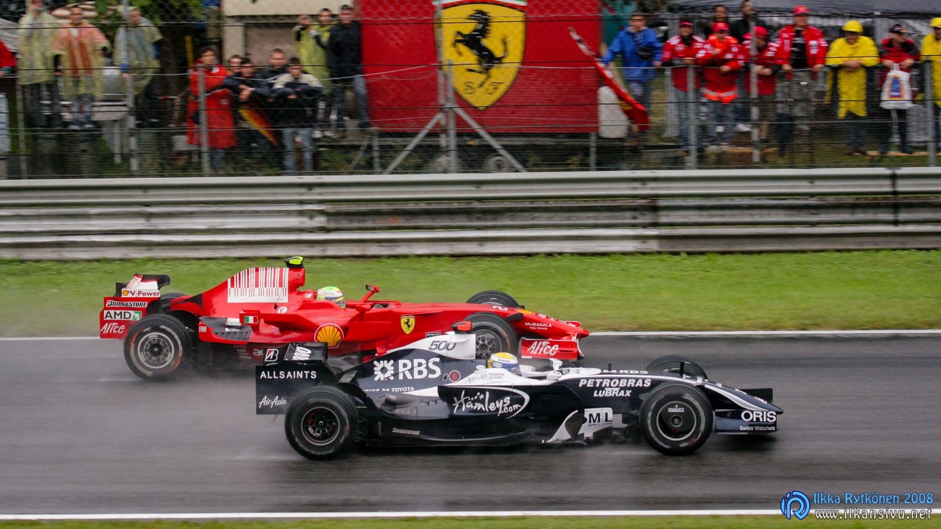 Nico Rosberg ja Felipe Massa
