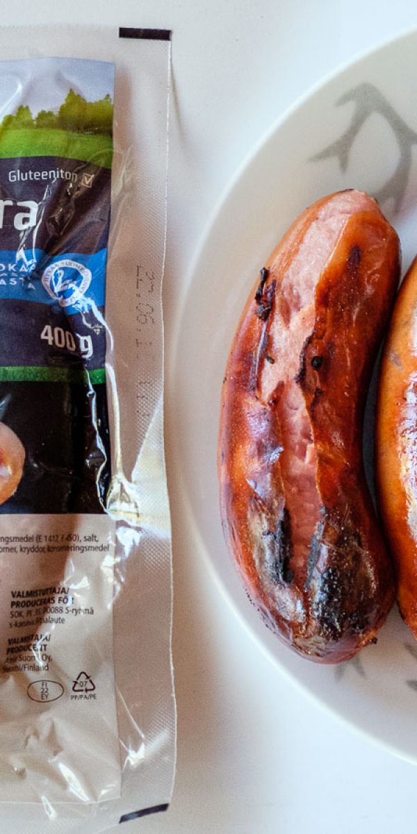 Lihaisa grillimakkara