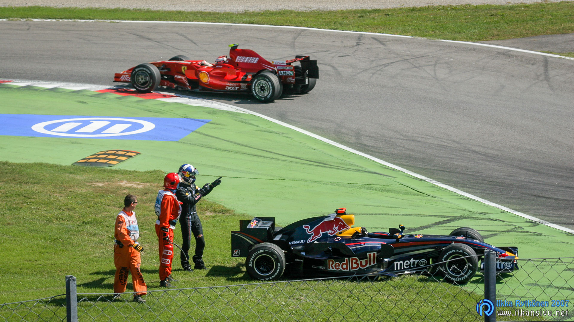 F1 aika-ajo Q1: David Coulthard, Red Bull Renault RB3